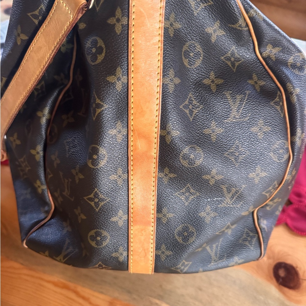 Louis Vuitton Monogram Brown and Tan Duffel Bag - Picture 11 of 16